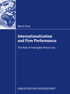 cover image of Internationalization and Firm Performance